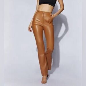 Meshki Camel Skinny Pants